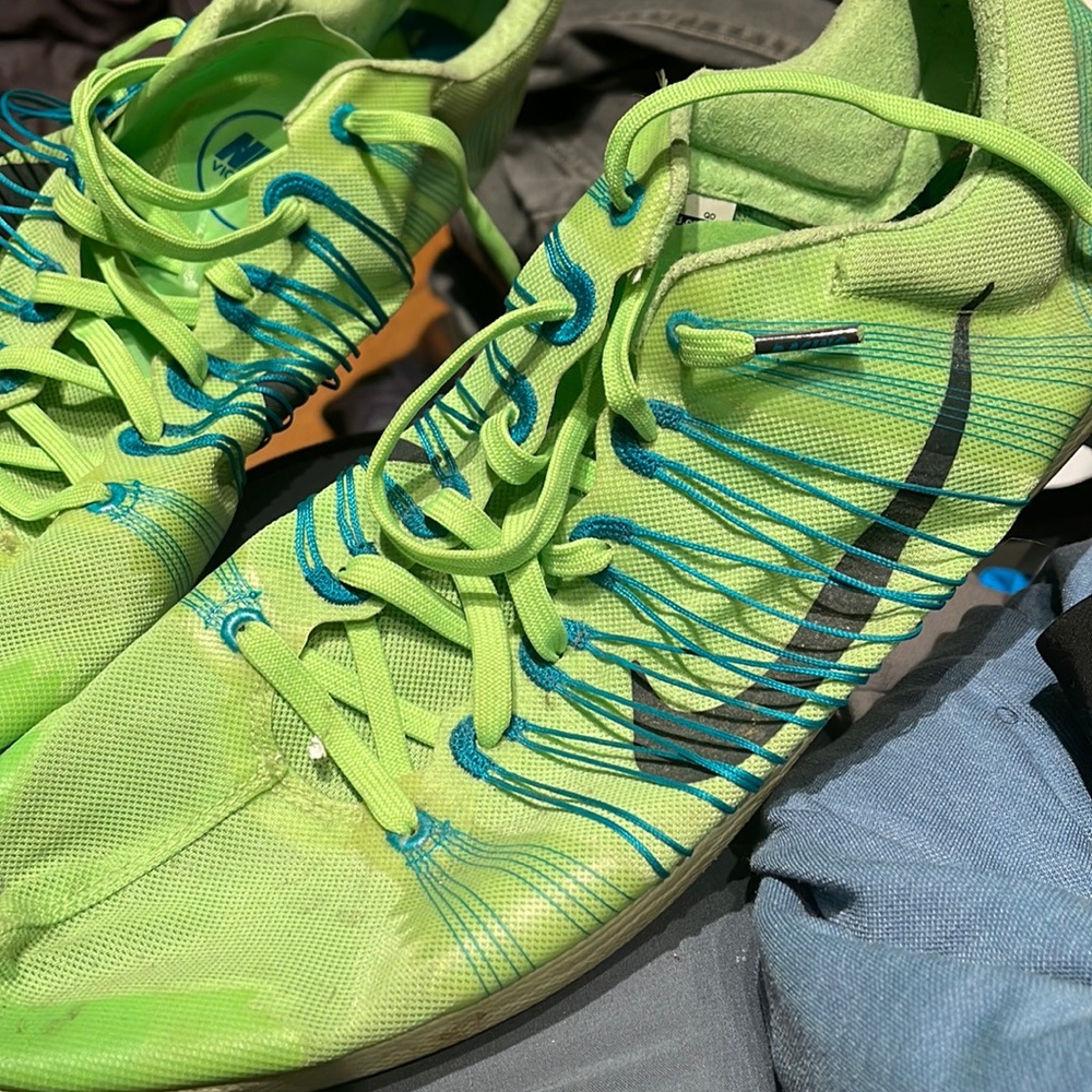 Nike track shoes (spikes not included) size 15